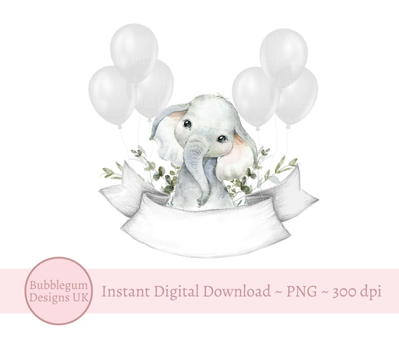 Grey elephant cheap balloons