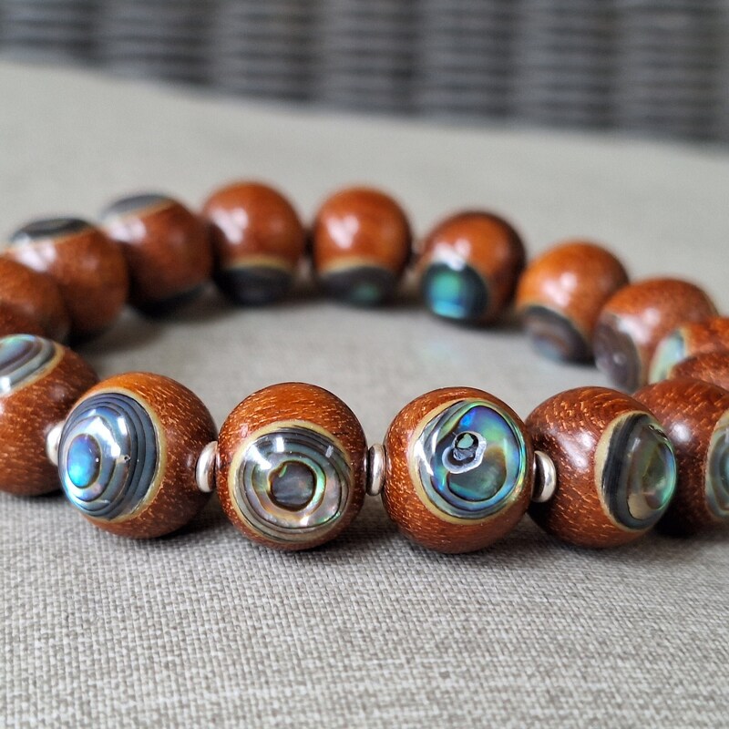Shell Beed Shell Bead Bracelet - Etsy
