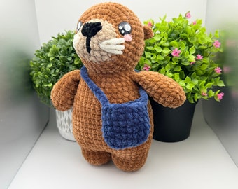 READY TO SHIP Cuddly Otterwan Plushie