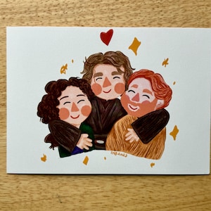 O Jedi e a Senadora Padme Amidala Anakin Skywalker Obi-Wan Kenobi Mini Art Print