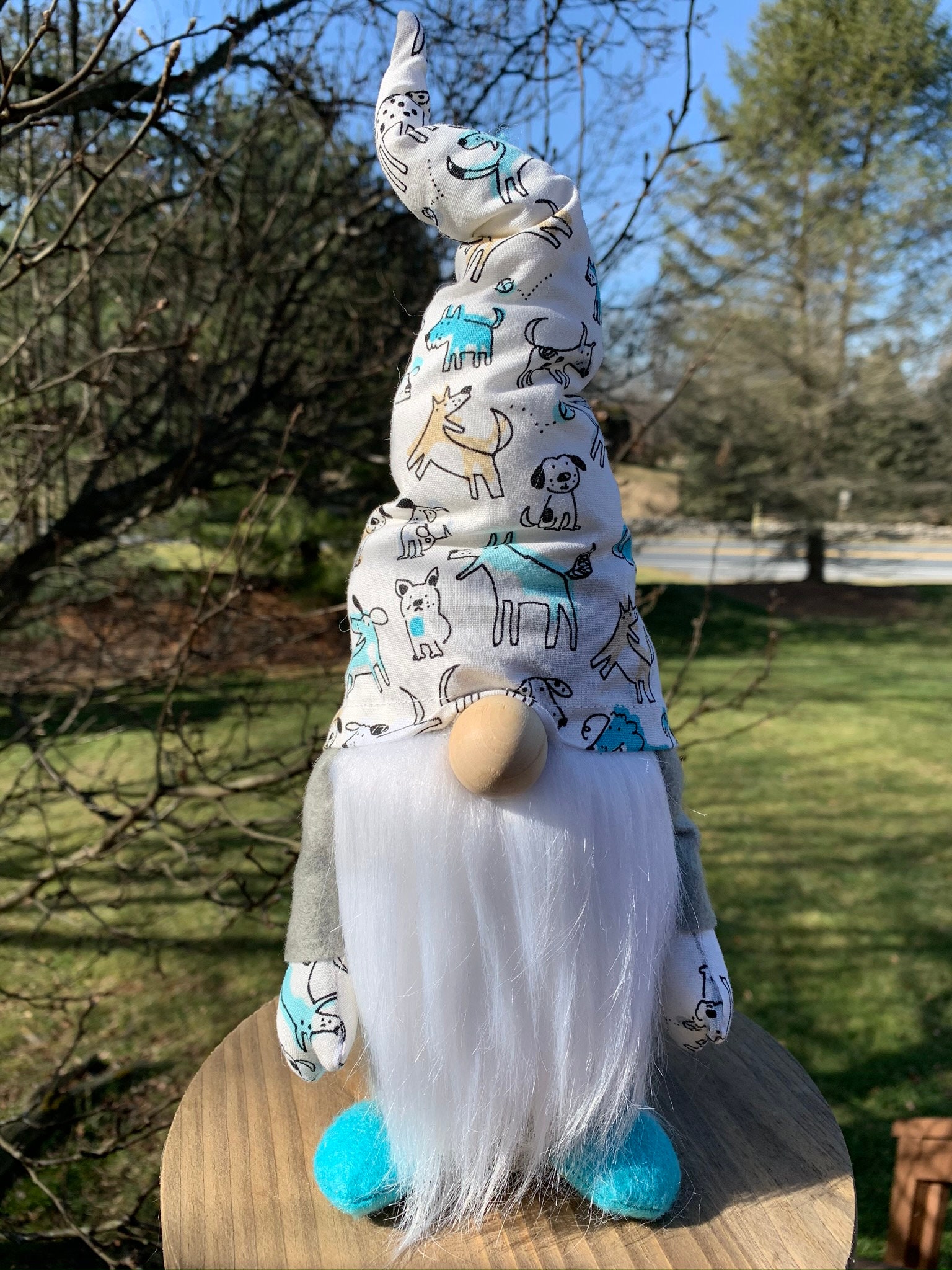 Colourful Dogs Gnome Build the Gnome Made to Order Etsy