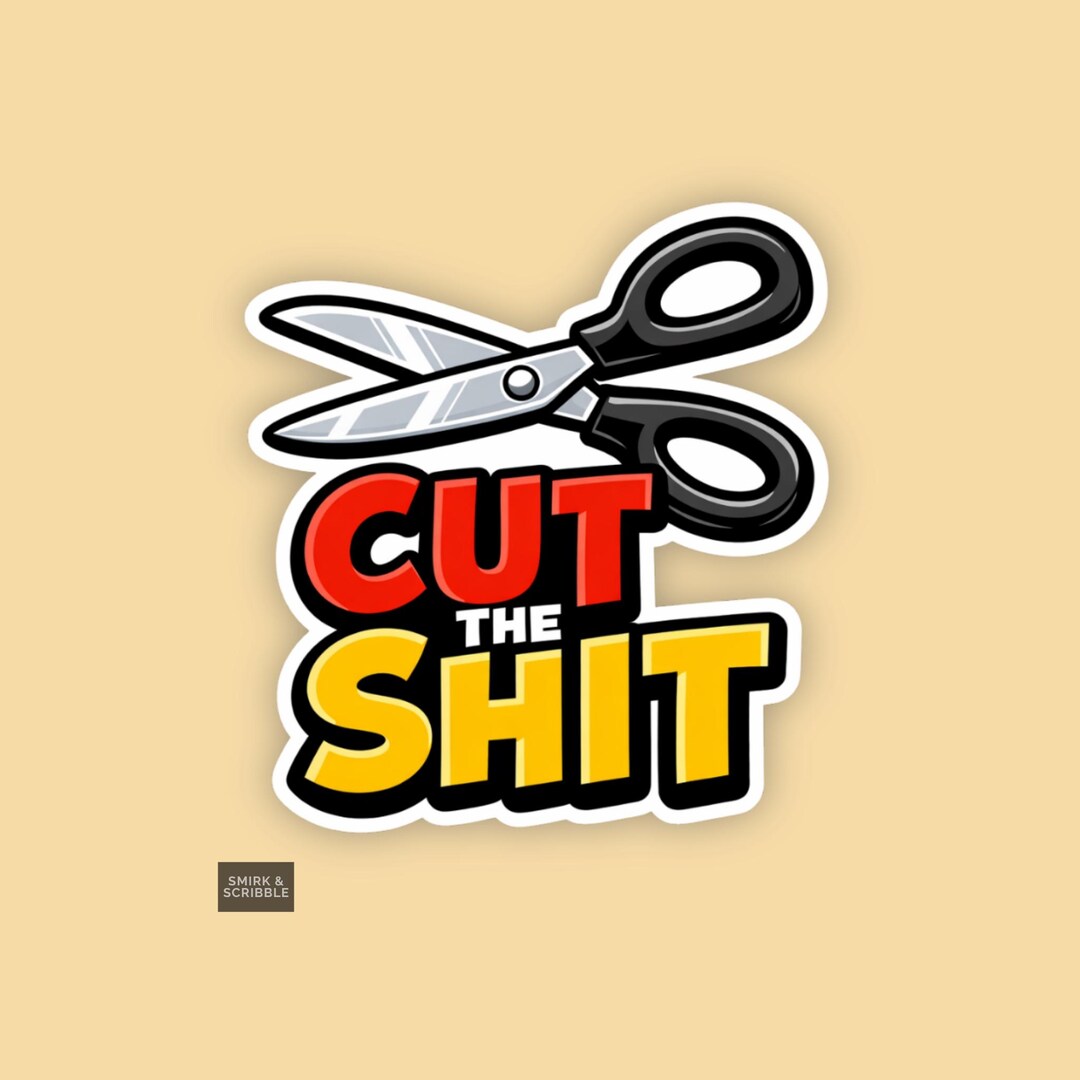 Funny Rude Sticker, Vinyl Die Cut - Etsy
