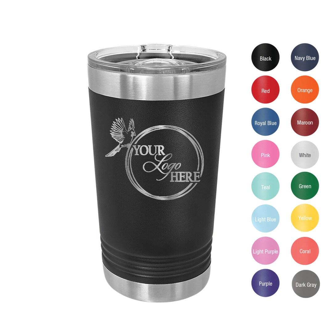 Custom Engraved Travel Mug Personalized 16oz Etsy