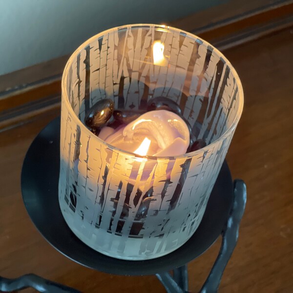 Birch Candle Holder Etsy
