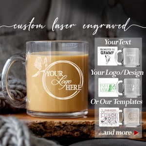 Custom Coffee Mug Glasses Personalized