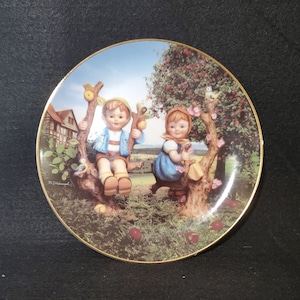 MJ Hummel &quot;Apple Tree Boy and Girl&quot;