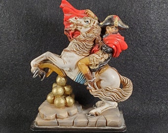 Napoleon Crossing the Alps by A. Gianetti