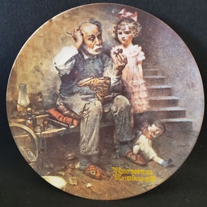 Norman Rockwell "The Cobbler"