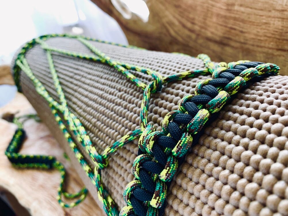 Yoga Mat Sling Paracord Etsy