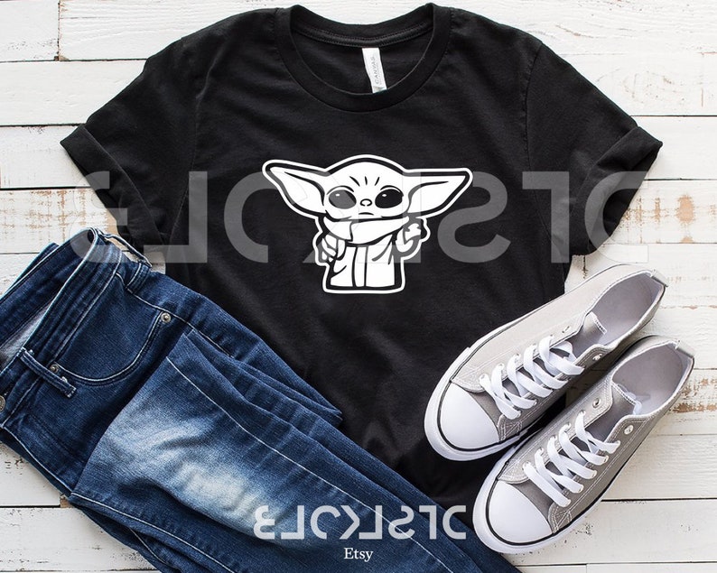 MANDALORIAN Baby Yoda Star Wars Boba Fett This is the Way Silhouette Cricut Cutting Ready Instant Download Sublimation SVG Dxf Eps Png