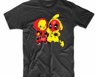 pikachu deadpool sweater