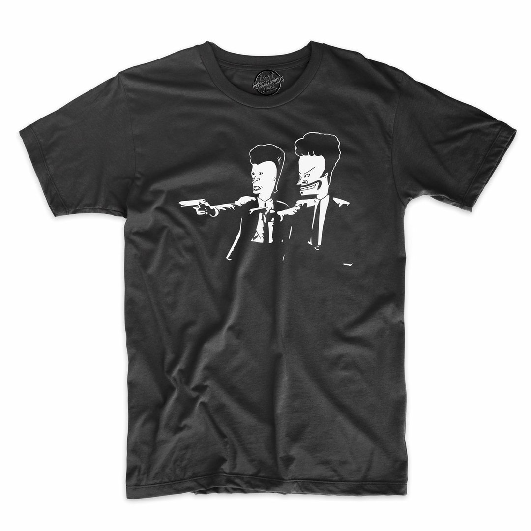 Beavis and Butthead Pulp Parody Tee Adult/youth - Etsy