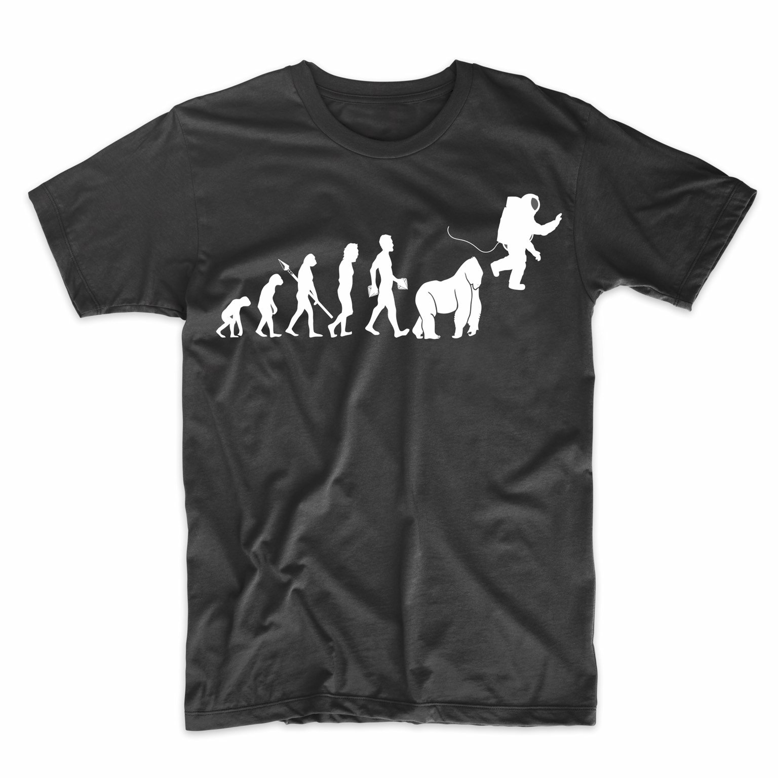 Evolution Of Diamond Hand Apes WSB Funny Stonks Tee