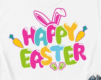 Happy Easter Svg, Easter Svg, Kids Easter Png, Bunny Svg, Easter Shirt Svg, Happy Easter SVG, Easter Bunny SVG, Easter Shirts