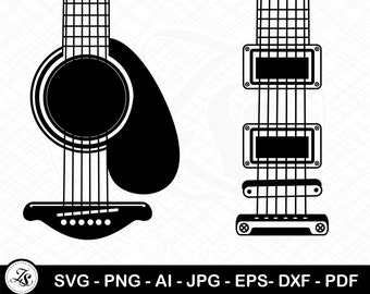 Guitar Tumbler SVG, Tumbler SVG, Guitar SVG, Guitar Tumbler Cut Files, Guitarist Tublers for Cricut and Silhouette