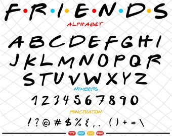 Download Friends Dots Etsy
