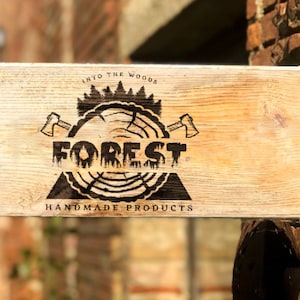 Forest Font Letters Svg, Forest Alphabet, Nature Letters, Pine Tree ...