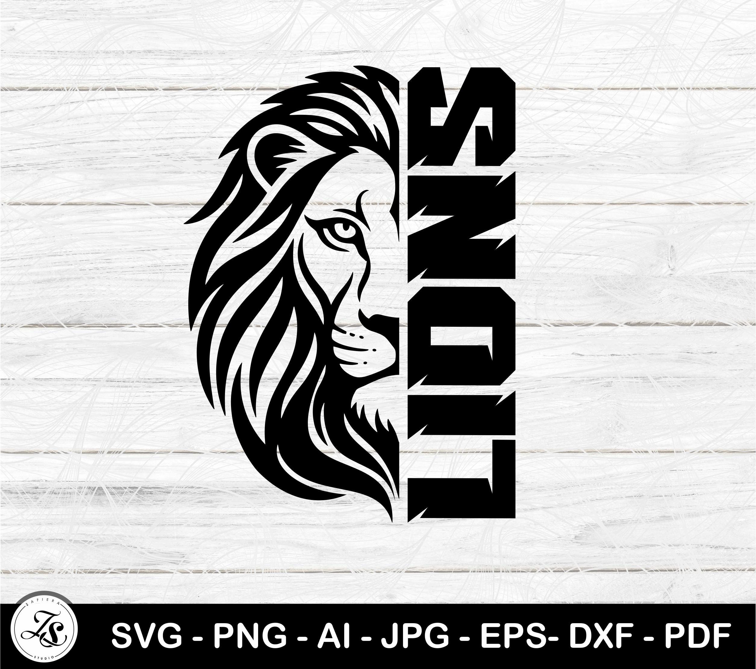 Detroit Lions Football HTV Heat Transfer Vinyl – Iron-On For Custom Apparel (Not A Patch)