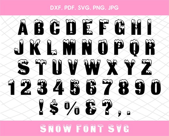 Free Free 305 Snow Font Svg SVG PNG EPS DXF File