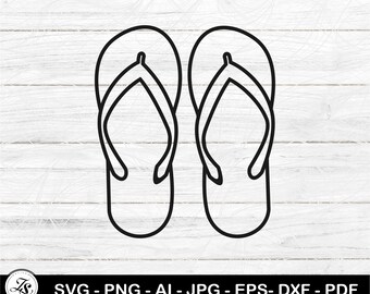 Sandals, Summer, Beach, Flip Flops, Sandals Svg, Summer Svg, Fashion svg, Summer sandals