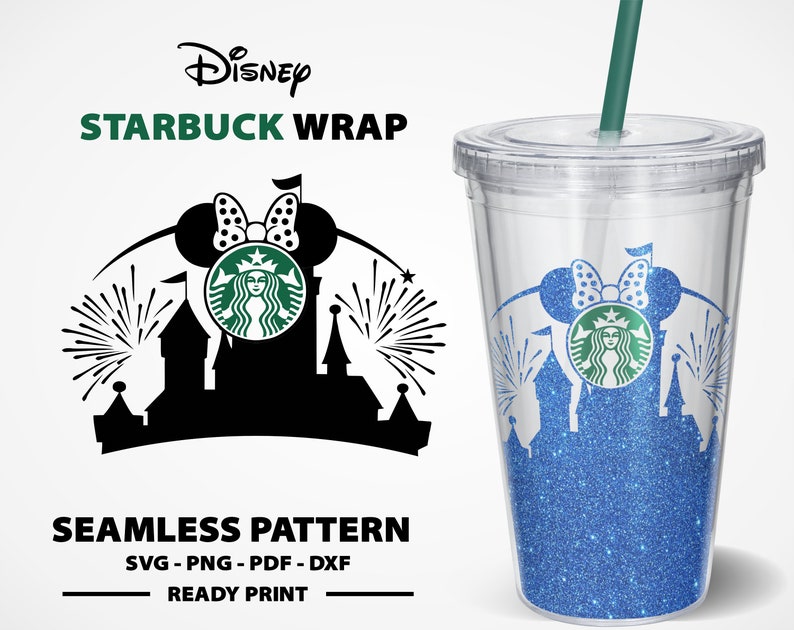 Download Personalised Starbucks Disney Svg Png for Starbucks Coffee | Etsy