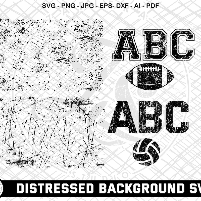 Distressed Black Digital - Etsy