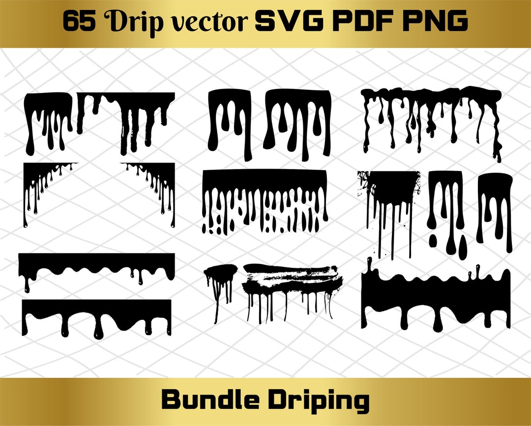Splatter Svg, Driping Svg, Splatter Clipart Bundle, Blood Splatter