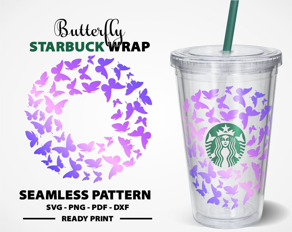 Download Butterfly Starbucks Cup Svg Starbucks Cold Cup SVG For ...