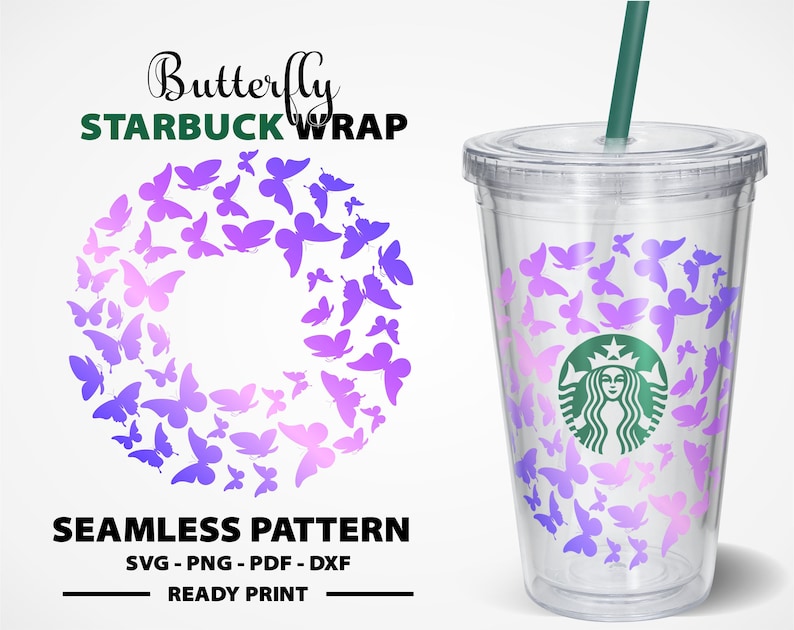 Free Free 160 Butterfly Svg Starbucks Cup SVG PNG EPS DXF File