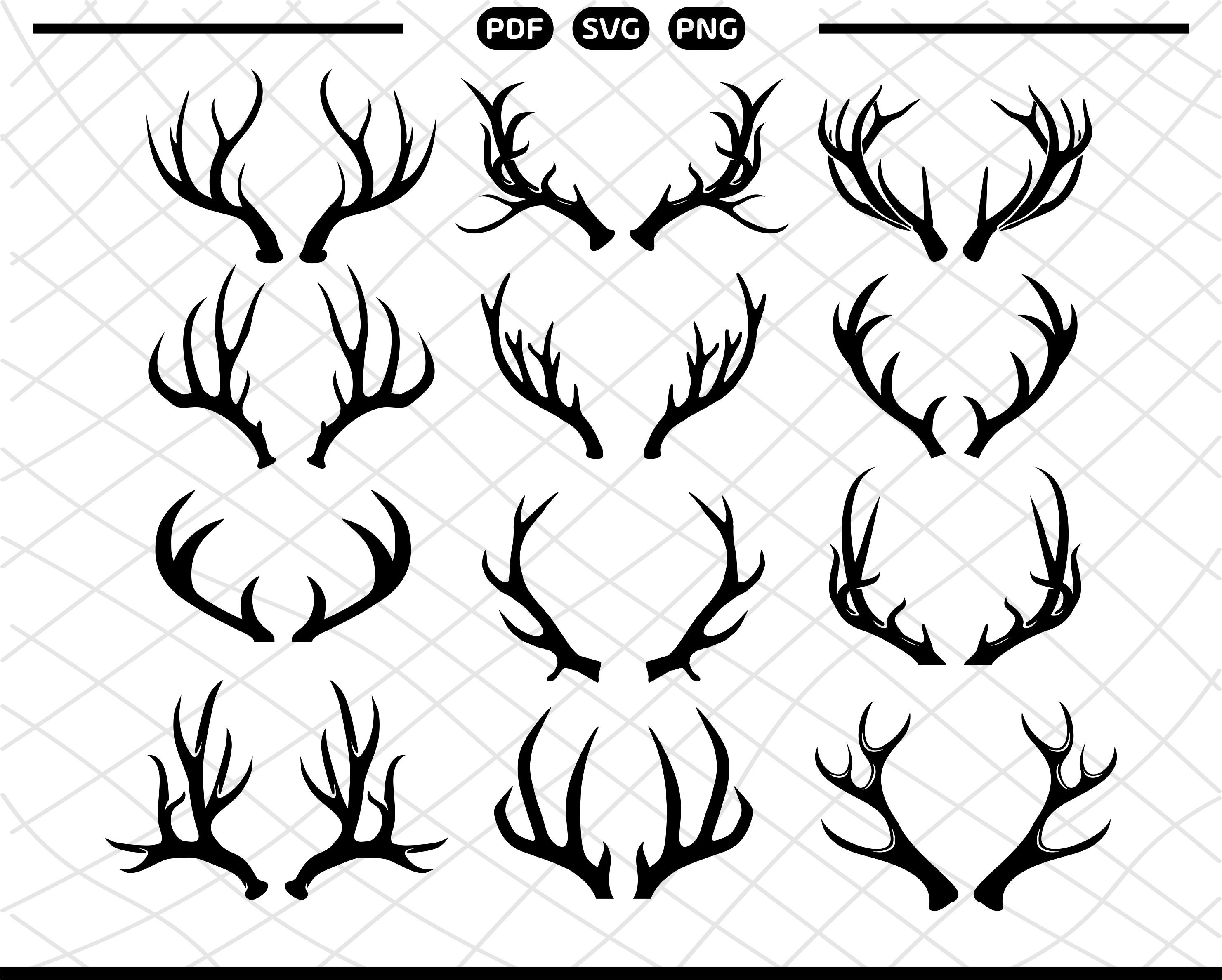 61,757 Antler Silhouette Images, Stock Photos, 3D objects, & Vectors
