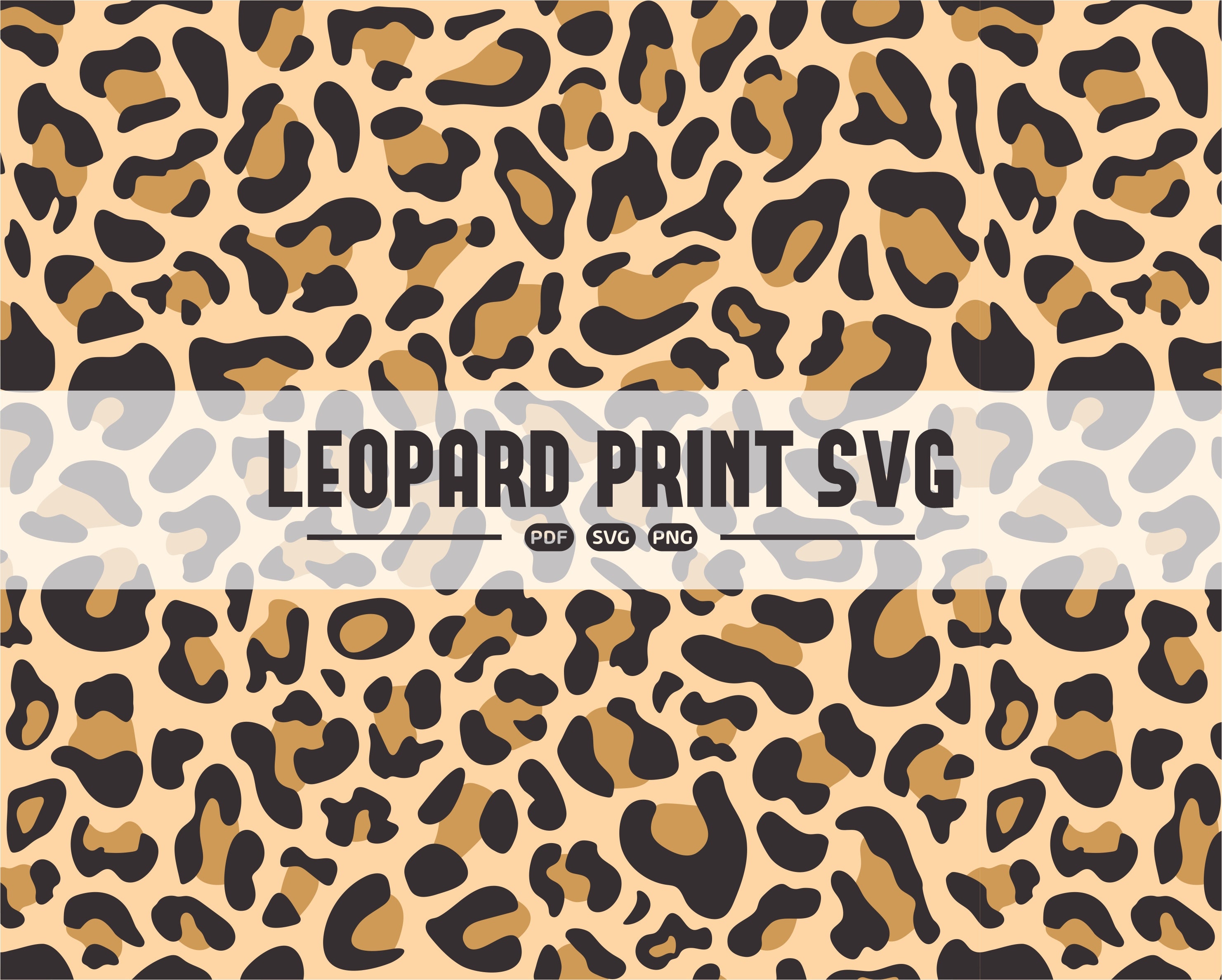 Leopard Svg Pattern Free Leopard Print Pattern Svg, Leopard Pattern Svg Repeating Pattern ...