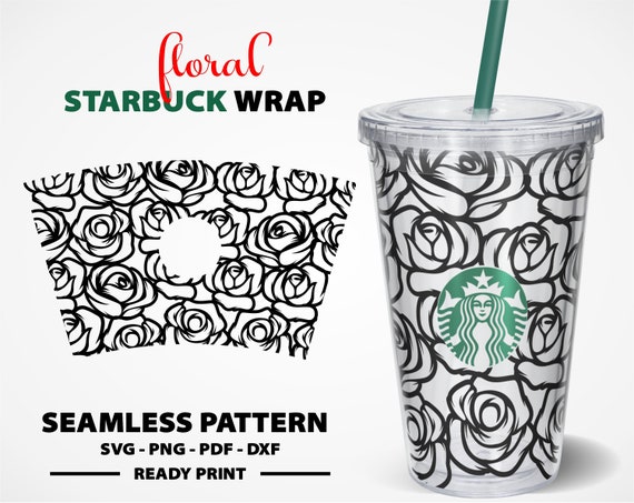 Download Starbucks Flower Svg Personalized Cup