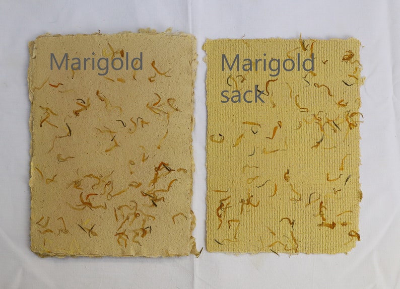 Handmade Recycled Paper Set of Handmade Paper Natural Paper Ecological Paper Homemade Paper image 8