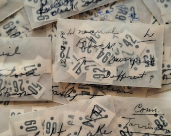 Vintage Price Stickers
