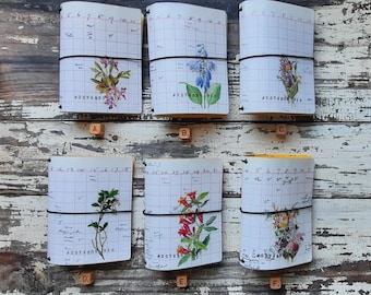 Pocket TN covers; handcrafted, vintage