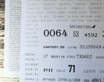 Números; descarga digital