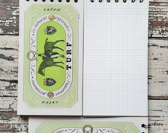 Vintage Cigar Label Notepad; unique notepads