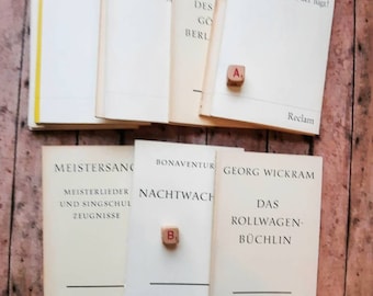 Libros alemanes antiguos: idioma alemán