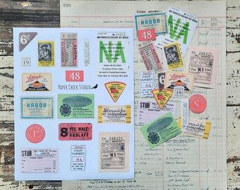 Vintage Tickets: digital download