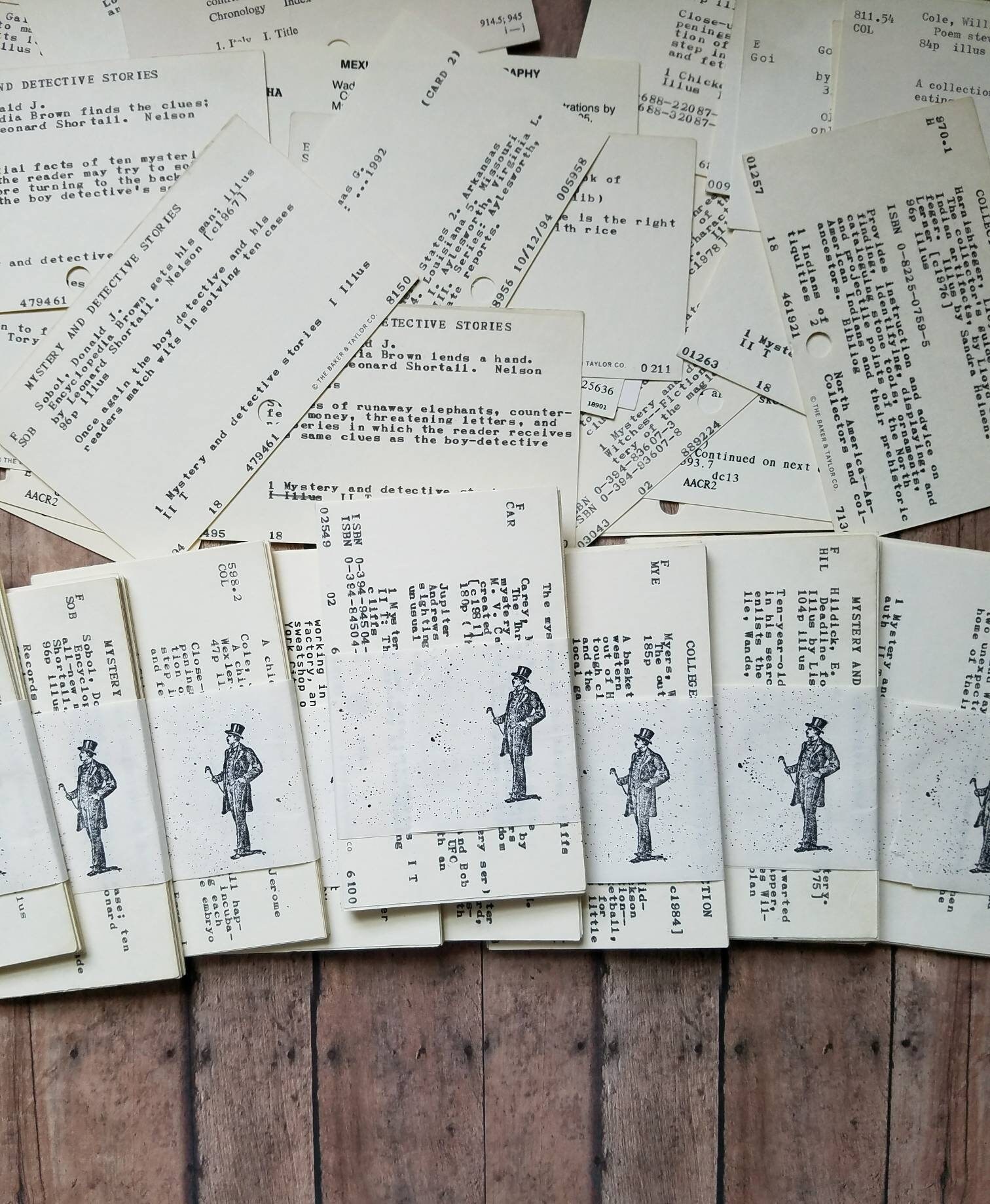 15 Library Catalog Cards Etsy