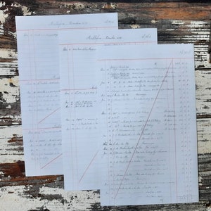 Ledger Pages:1939, journaling, collage, paper art