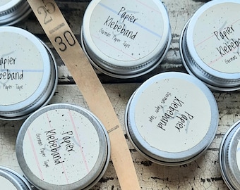 German Paper Tape travel tin