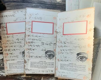 Junk journal: standard TN size insert, vintage