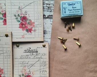 Kraft paper Notepads; handcrafted