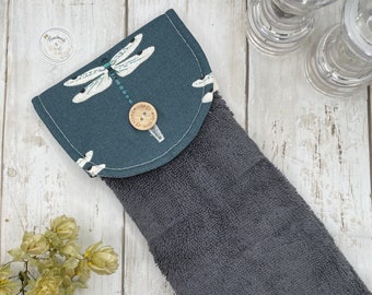 Tidy Towel – A Handmade Hanging Hand Towel for your Cooker, Cloakroom or Camper