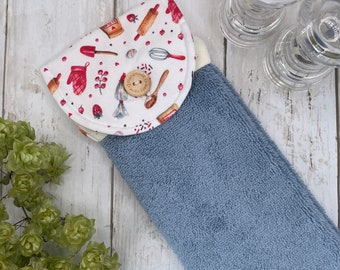 Tidy Towel – A Handmade Hanging Hand Towel for your Aga / Oven / Kitchen / Bathroom / Cloakroom / Motorhome / Van