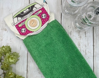 Tidy Towel – A Handmade Hanging Hand Towel for your Aga / Oven / Kitchen / Bathroom / Cloakroom / Motorhome / Van