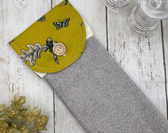 Tidy Towel – A Handmade Hanging Hand Towel for your Cooker, Cloakroom or Camper