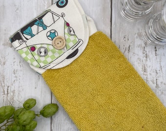 Tidy Towel – A Handmade Hanging Hand Towel for your Aga / Oven / Kitchen / Bathroom / Cloakroom / Motorhome / Van