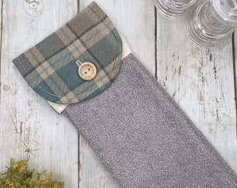 Tidy Towel – A Handmade Hanging Hand Towel for your Cooker, Cloakroom or Camper